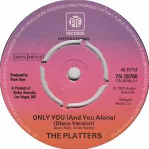 The Platters - Only You / Here Comes The Boogie Man Mp3