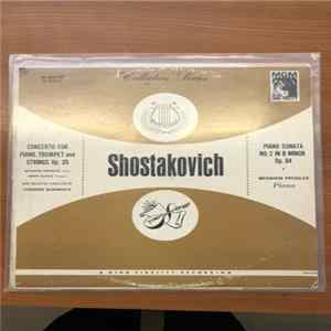 Menahem Pressler, Harry Glantz, Theodore Bloomfield, The M-G-M Orchestra - Shostakovitch: Concerto For Piano, Trumpet, And Strings / Shostakovitch: Sonata No. 2 Mp3