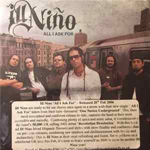Ill Niño - All I Ask For Mp3