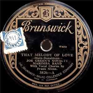 Joe Green's Novelty Marimba Band - That Melody Of Love / Moonlight On The Danube Mp3