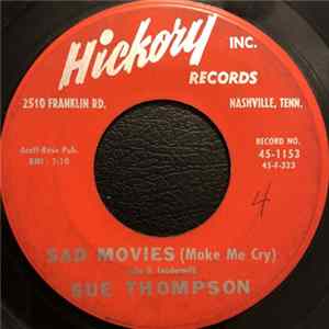 Sue Thompson - Sad Movies (Make Me Cry) Mp3
