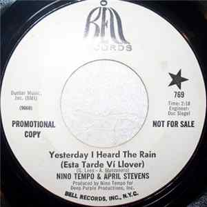 Nino Tempo & April Stevens - Yesterday I Heard The Rain (Esta Tarde Vi Llover) Mp3