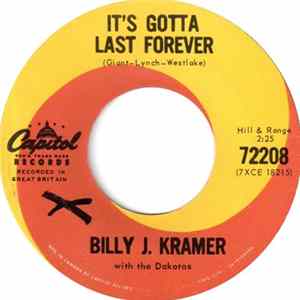 Billy J. Kramer With The Dakotas - It's Gotta Last Forever Mp3