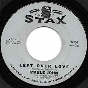 Mable John - Don't Hit Me No More / Left Over Love Mp3