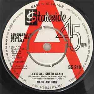 Marc Anthony - Let's All Cheer Again / Why Do I Love You Mp3