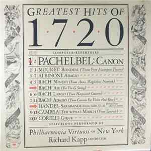 Philharmonia Virtuosi of New York, Richard Kapp - Greatest Hits Of 1720 Mp3