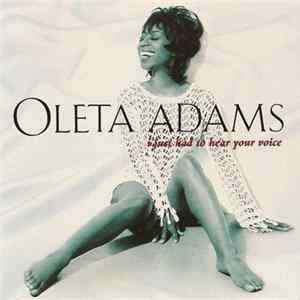 Oleta Adams - I Just Had To Hear Your Voice Mp3