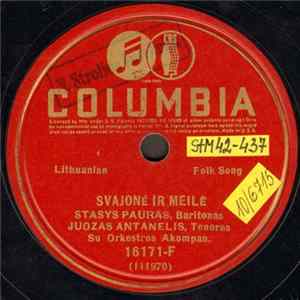 Stasys Pauras, Juozas Antanelis - Svajonė Ir Meilė / Sudiev Sesutės Mp3