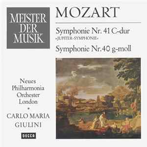 Mozart, Neues Philharmonia Orchester London, Carlo Maria Giulini - Symphonie Nr. 41 C-dur (»Jupiter-Symphonie«), Symphonie Nr. 40 G-moll Mp3