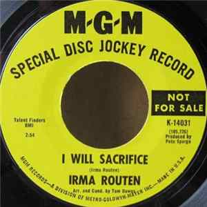Irma Routen - I Will Sacrifice Mp3