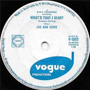 Joe & Eddie - What's That I Hear? Mp3