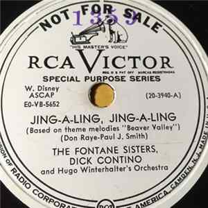 The Fontane Sisters, Dick Contino And Hugo Winterhalter's Orchestra - Jing-A-Ling, Jing-A-Ling Mp3