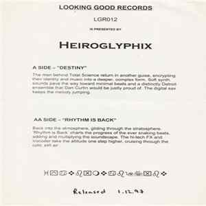 Hieroglyphix - Destiny / Rhythm Is Back Mp3