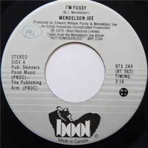 Joe Mendelson - I'm Fussy Mp3
