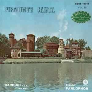 Gardino E La Sua Orchestra - Piemonte Canta - Vol. III Mp3