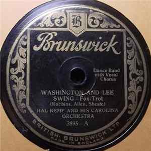 Hal Kemp And His Carolina Orchestra - Washington And Lee Swing / High Up On A Hill-Top Mp3