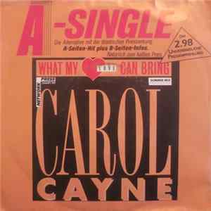 Carol Cayne - What My Love Can Bring Mp3