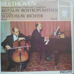 Beethoven - Mstislav Rostropovich, Sviatoslav Richter - Sonatas Para Piano E Violoncelo (Completas) Vol. II Mp3