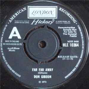 Don Gibson - Far, Far Away Mp3