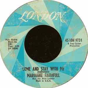 Marianne Faithfull - Come And Stay With Me Mp3