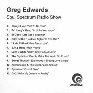 Greg Edwards - Soul Spectrum Radio Show Mp3