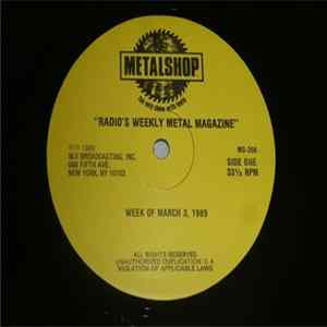 Various - Metalshop - Radio's Weekly Metal Magazine (Week Of March 3, 1989) Mp3