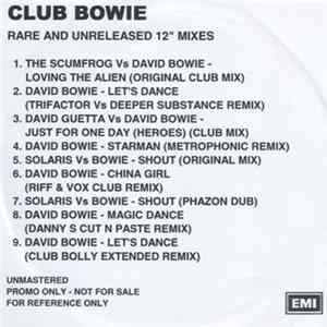 Bowie - Club Bowie (Rare And Unreleased 12'' Mixes) Mp3