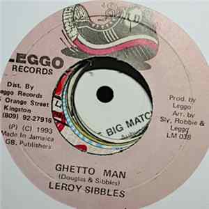 Leroy Sibbles - Ghetto Man Mp3
