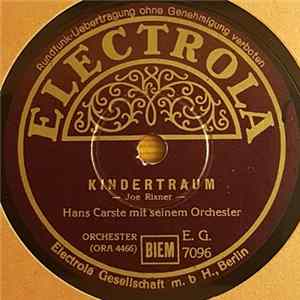 Hans Carste Und Sein Orchester - Kindertraum / Kinderwünsche Mp3