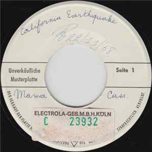 Mama Cass - California Earthquake / Talkin' To Your Toothbrush Mp3