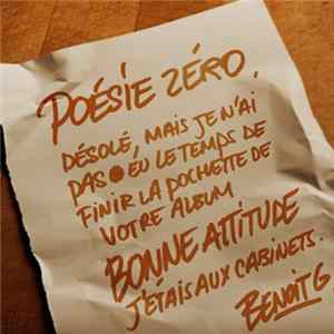 Poésie Zéro - Bonne Attitude Mp3