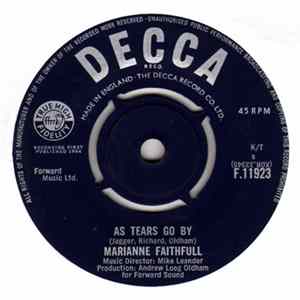 Marianne Faithfull - As Tears Go By Mp3