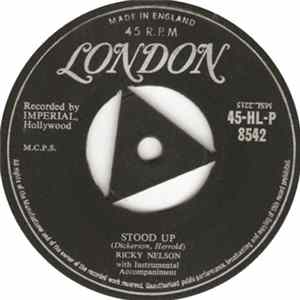 Ricky Nelson - Stood Up / Waitin' In School Mp3