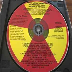 Various - Sony Music Radio Sampler (September 1997 ) Mp3
