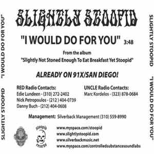 Slightly Stoopid - I Would Do For You Mp3