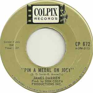 James Darren - Pin A Medal On Joey / Diamond Head Mp3