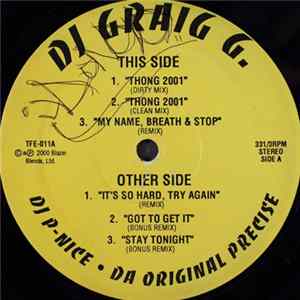 DJ Craig G / DJ P-Nice - Volume One Mp3
