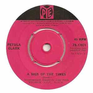 Petula Clark - A Sign Of The Times Mp3