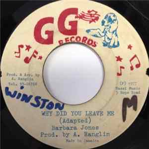 Barbara Jones / G G's All Star - Why Did You Leave Me / Part Two Why Did You Mp3