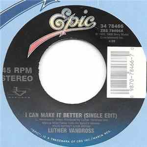Luther Vandross - I Can Make It Better Mp3