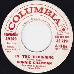 Ronnie Chapman - In The Beginning / Annie B. Is Gone Mp3