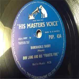Don Lang And His Frantic Five - Ramshackle Daddy / 6 - 5 Hand Jive Mp3