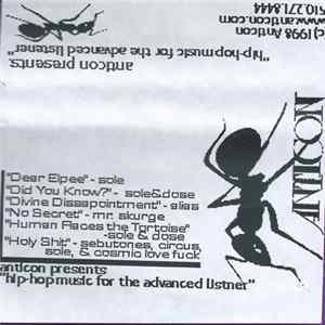 Various - Anticon Presents: Hip-Hop Music For The Advanced Listener Mp3