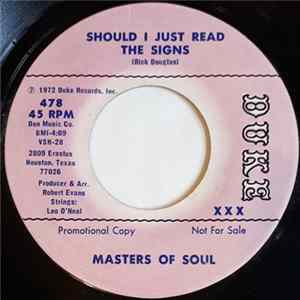 Masters Of Soul - Should I Just Read The Signs Mp3