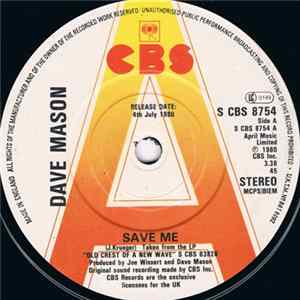Dave Mason - Save Me Mp3