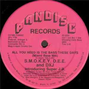 S.M.O.K.E.Y. D.E.E. And DXJ Introducing Super J.B. - All You Need Is The Bass These Days Mp3