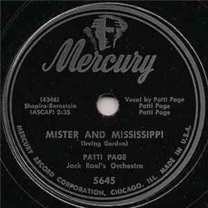 Patti Page - Mister And Mississippi / These Things I Offer You Mp3