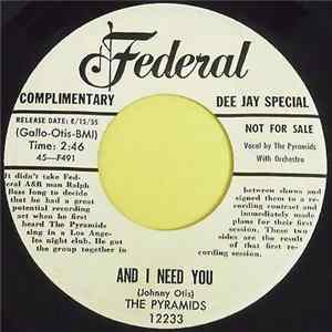 The Pyramids - Deep In My Heart For You / And I Need You Mp3