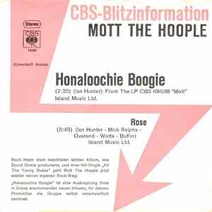 Mott The Hoople - Honaloochie Boogie / Rose Mp3
