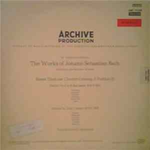 Johann Sebastian Bach - Ralph Kirkpatrick - Erster Theil Der Clavier-Uebung: 6 Partitas (I) (Partita No. 1 In B Flat Major, BWV 825 / Partita No. 2 In C Minor, BWV 826) Mp3